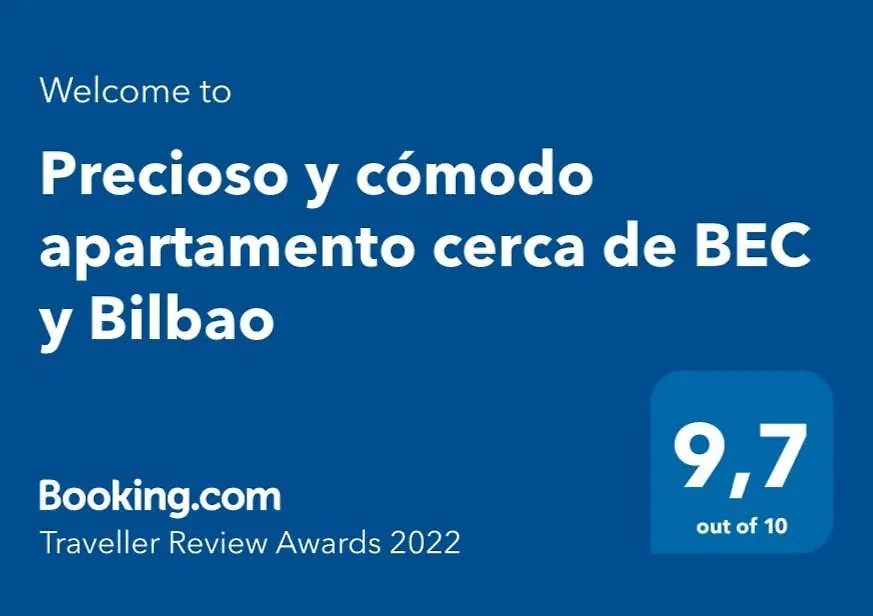 Precioso Apartamento Cerca De Bilbao Exhibition Center -Bec-, Bilbao Y Playas Barakaldo